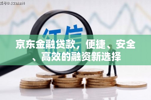 天元京东金融贷款，便捷、安全、高效的融资新选择